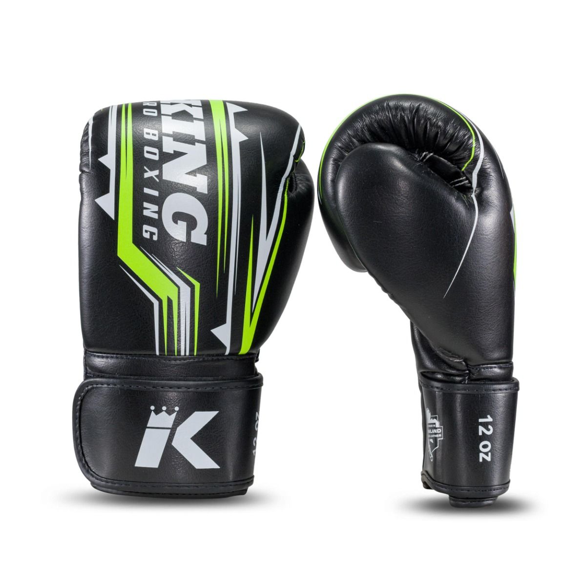 Gants de boxe KING PRO BOXING SPARTAN vert