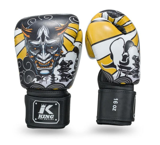 Gants de boxe KING PRO BOXING HANYA gold